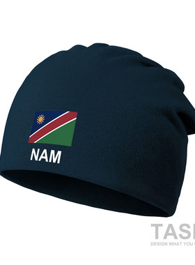 纳米比亚Namibia包头帽新款睡薄款堆堆帽子男女围脖头巾潮设 无界