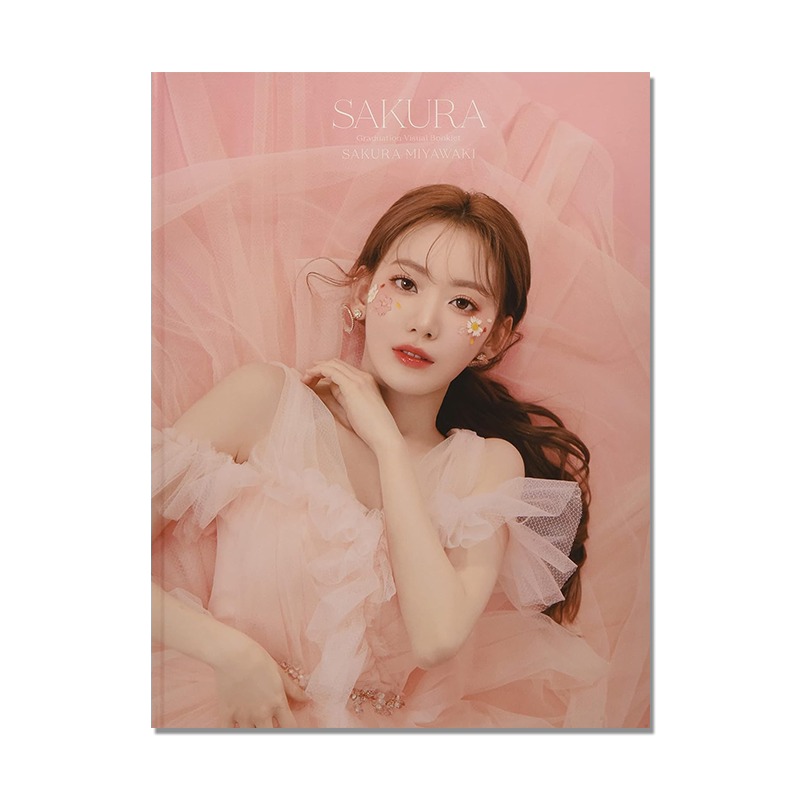 【现货】宫胁咲良毕业写真集 IZ*ONE HKT48 宮脇咲良 卒業ビジュアルブックレット SAKURA MIYAWAKI Graduation Visual Booklet