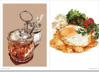 【现货】美食插画书 FOOD 2024 ART BOOK OF SELECTED ILLUSTRATION 艺术书作品集 以食为主题 thumbnail 2