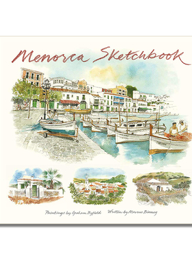 现货原版 Menorca Sketchbook 梅诺卡岛水彩写生簿 水彩画册画集风景