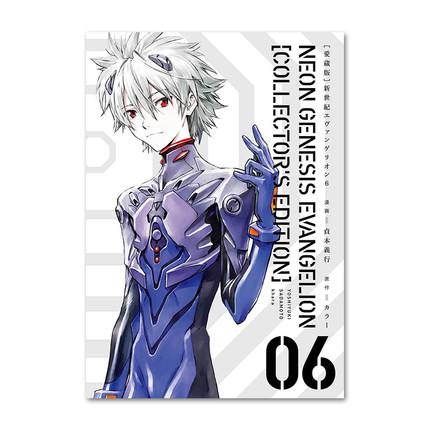 现货【爱藏版】 新世紀エヴァンゲリオン 6（ 附特典）设定资料集II EVA 新世纪福音战士6 貞本義行