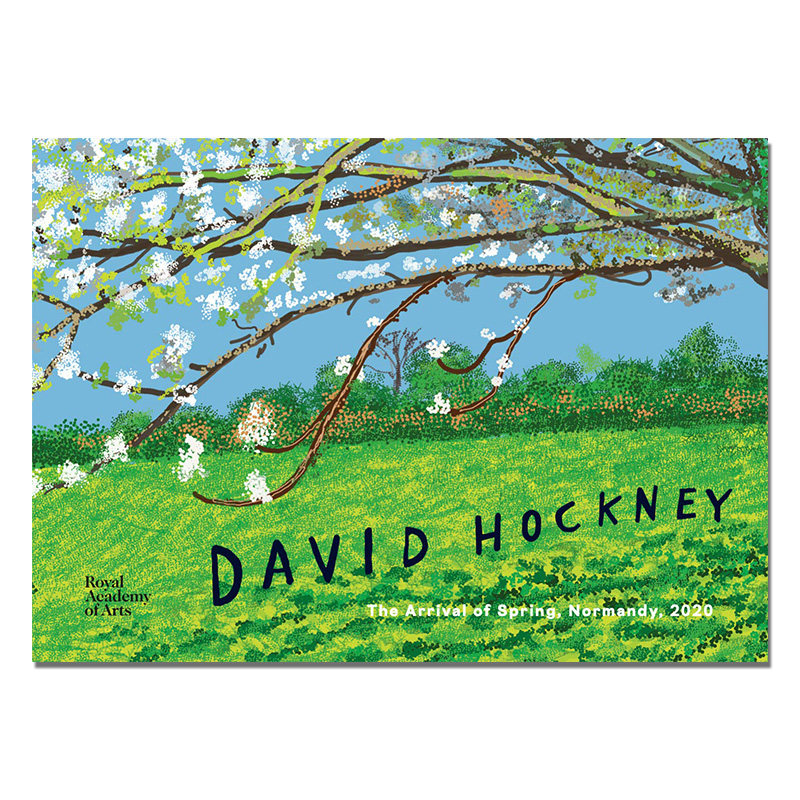 【现货】david hockney 大卫·霍克尼:春天的到来,诺曼底 2020  the