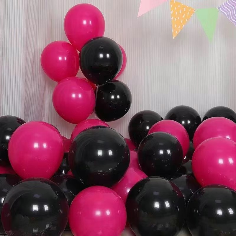 乳胶生日气球装饰场景布置儿童周岁生日派对场景布置加厚无毒汽球