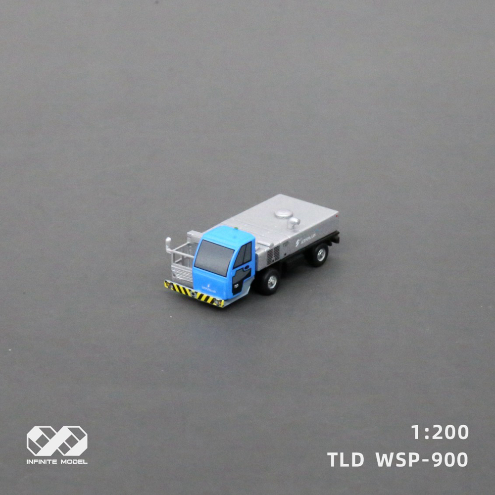无穷模艺TLD LSP-900星宇航空清水车1 :200比例场景配JCGJ模型