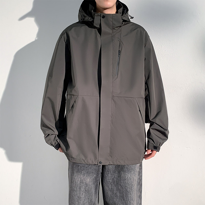 三合一羽绒冲锋衣男女冬季防水款