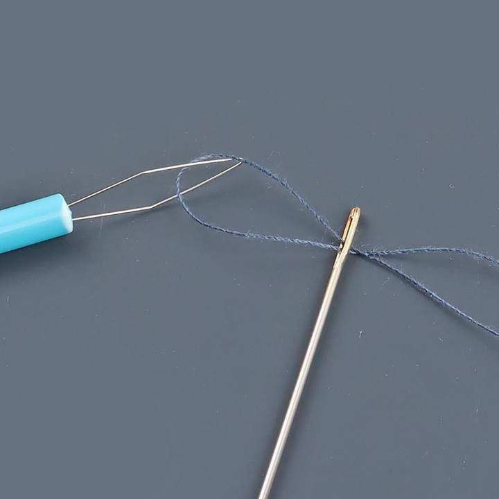 好物加长穿针神器老人辅助穿线认针缝纫实用工具超长设计方便使用