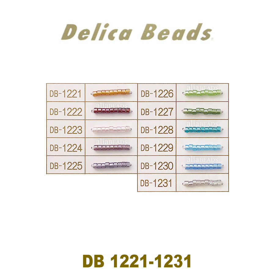 MIYUKIDB古董珠透明珠光套装