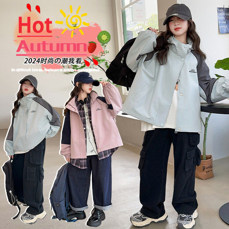 优米kids&YM140女童拼色冲锋衣,童装/婴儿装/亲子装,儿童冲锋衣,淘宝优惠券,粉丝福利购,淘宝优惠卷