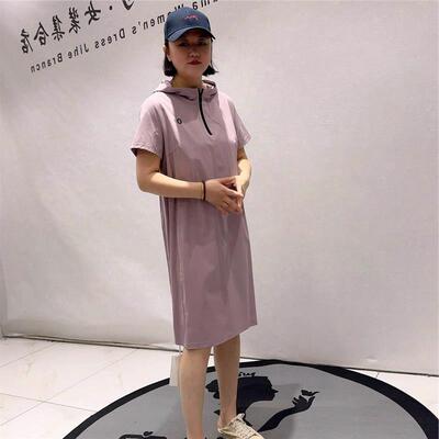 2026初夏新款胖mm天骄一生水26270短袖连衣裙大码女装休闲裙