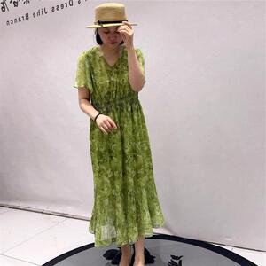 女权贵族时尚大码女装连衣裙2026夏装31186胖妹妹显瘦气质裙子