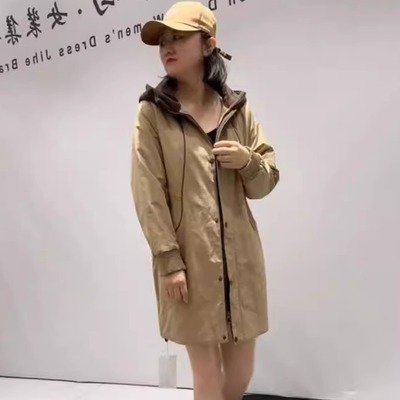 潮流时尚天骄一生水初冬中长棉服