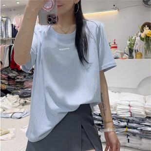 T恤加肥加大200斤衫 2026夏季 6009减龄圆领短袖 妃儿红打底衫 新款