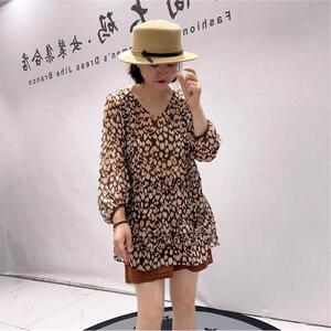 2026夏季芮娜依莲T恤大码打底5358一手长防晒袖衫大码女装显瘦衫