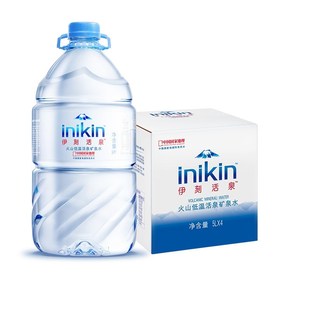 伊刻活泉5L*4瓶整箱阿尔山 岩天然矿泉水天然弱碱性饮用水