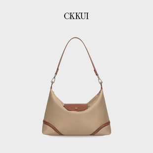 CKKUI 腋下包高级感大容量手提单肩包 轻奢防水尼龙布包包2026新款