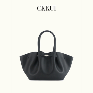 CKKUI 轻奢洋气蝙蝠包饺子包2026新款头层牛皮真皮翅膀包手提女包