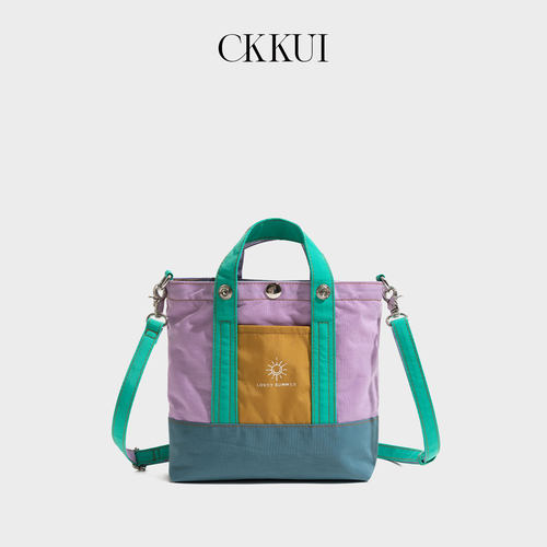 CKKUI日系小众设计水洗布包包