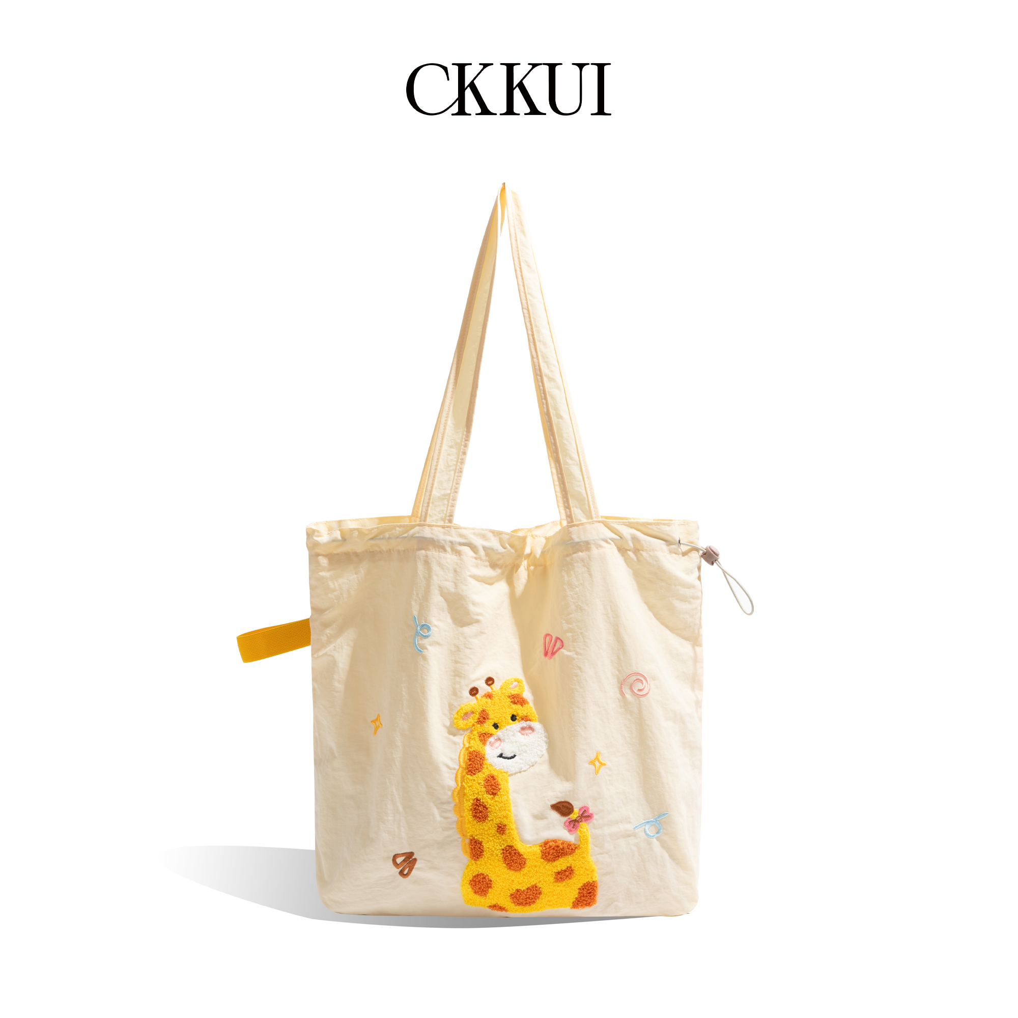 简约可爱卡通刺绣帆布包包