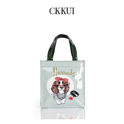 CKKUI英伦风欧美购物袋PVC
