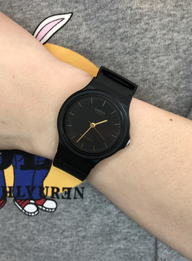 卡西欧（CASIO）MQ24-1E小黑表学生男女情侣表复古运动石英手表