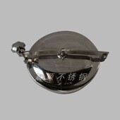 酒罐圆形手孔盖 常压人孔 卫生级不锈钢304 316人孔盖YAB快开手孔