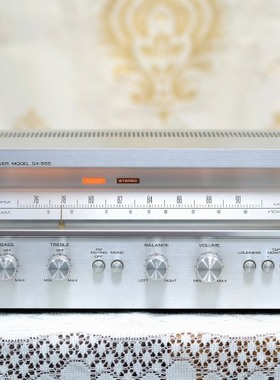 PIONEER/先锋 SX-555 立体声经典 功放收音 合并一体机
