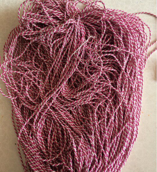 彩色粗金丝双色礼品手提袋绳子窗帘抽绳编织绑装饰金色拉绳1元/米