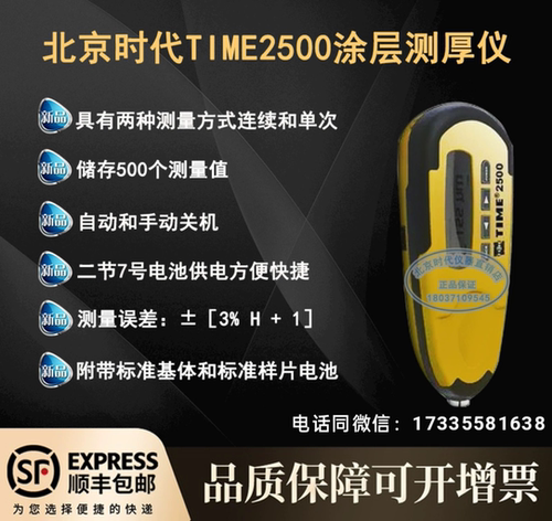 北京时代time2500涂层测厚仪