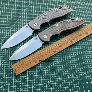 辛德勒XM18钛合金折叠刀户外露营求生生存战术防身携带实用水果刀