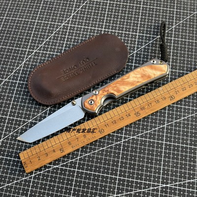 克里斯里夫大沙M390高品质口袋折叠刀户外露营随身携带收藏水果刀