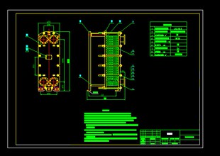 BRS06B板式换热器总图设计及代画精品店长推荐包邮新款正品
