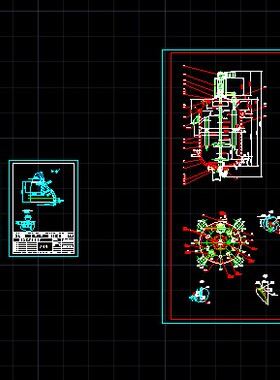 闭式15000L搪玻璃反应罐图纸设计及代画计算精品店长推荐包邮