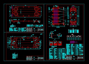 板式换热器CAD设计及代画CAD图纸计算精品店长推荐包邮