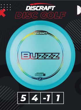 Z BUZZZ进口户外儿童成人比赛级掷准高尔夫飞盘PDGA 认证DISCGOLF