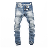 Jeans 牛仔裤 Skinny 美式 男裤 Ripped 高街破洞补丁修身 子