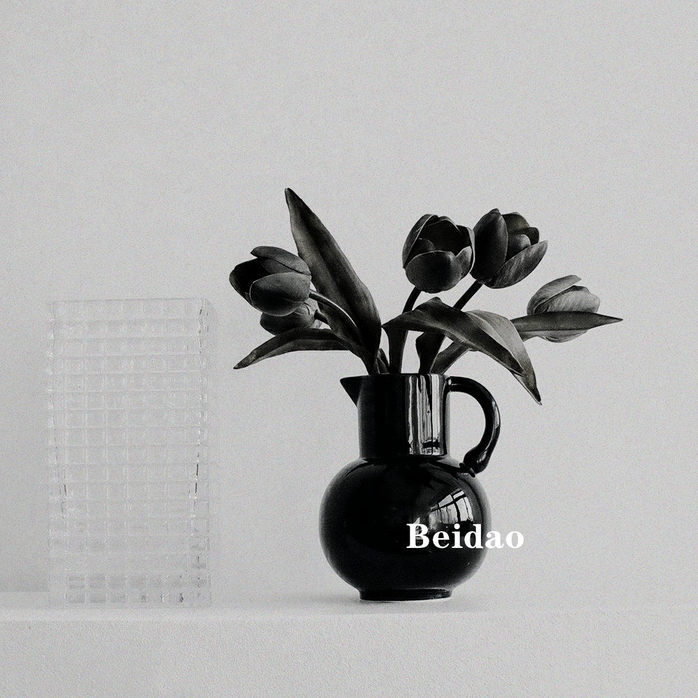 法式中古提手花瓶奶壶形状陶瓷花器插花摆件家居民宿装饰ins风