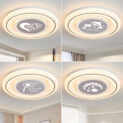 卧室灯吸顶灯现代简约led主卧灯2025年新款网红爆款房间书房灯具