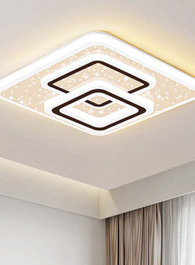 主卧室灯2026新款LED吸顶灯现代简约全光谱护眼儿童房间中山灯具