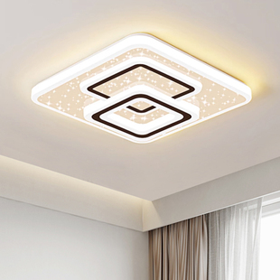 主卧室灯2026新款LED吸顶灯现代简约全光谱护眼儿童房间中山灯具
