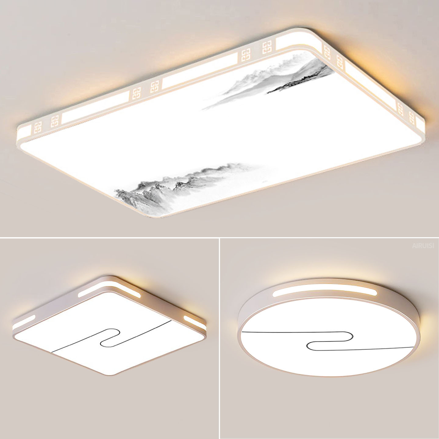 客厅大灯吸顶灯饰轻奢家用大厅主卧室吊灯具现代简约大气2025新款