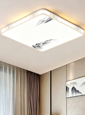 led吸顶灯阳台走廊灯现代简约客厅灯大气卧室房间灯中山全屋灯具
