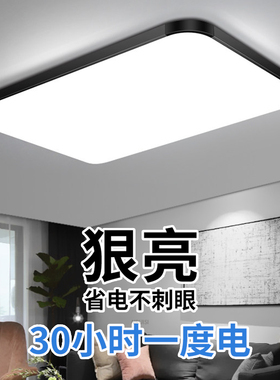 客厅吸顶灯2026新款超薄LED现代简约大气房间卧室大厅灯中山灯具