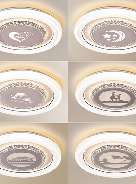 卧室灯吸顶灯LED2025新款儿童房轻奢高级感简约现代大气房间灯具