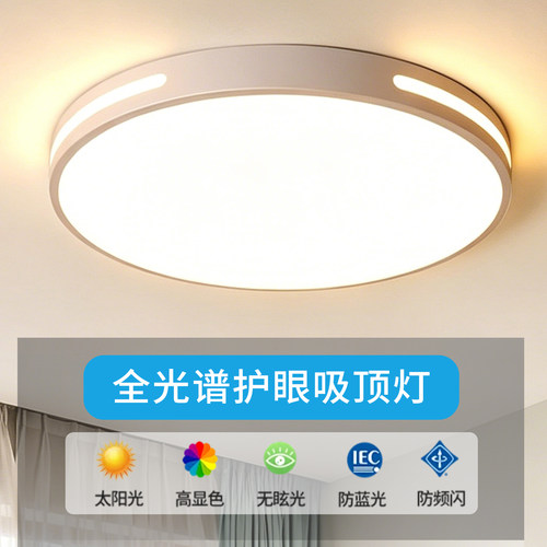 主卧室吸顶灯客厅房间吊灯具大全2026新款现代简约大气广东中山