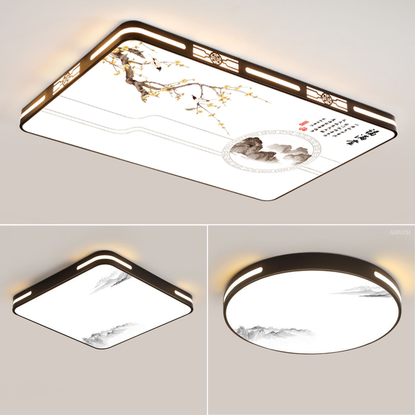 大厅吸顶灯饰客厅大灯主卧室吊灯具大全现代简约大气中山2025新款