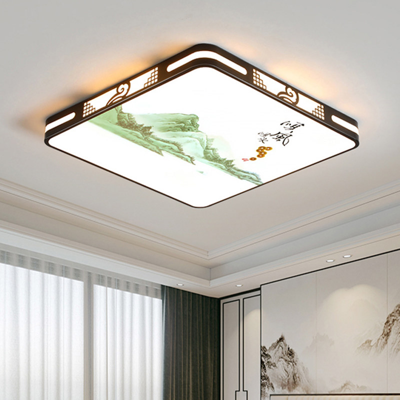 全光谱led吸顶灯卧室2026新款主卧简约现代护眼儿童房间中山灯具