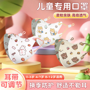 儿童婴幼儿口罩3到6岁小月龄6到12月专用冬季 宝宝1到3岁外出防寒