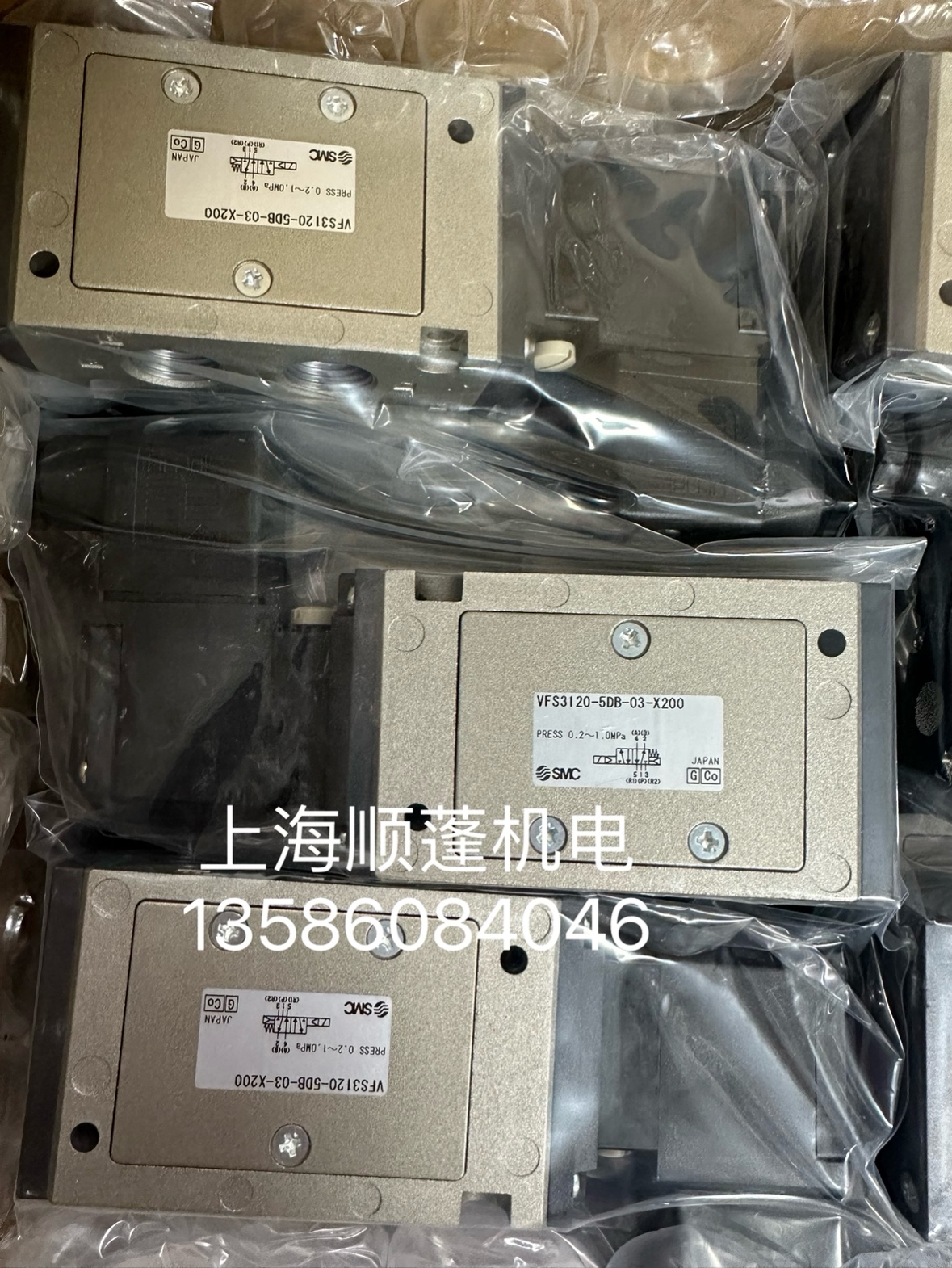 SMC 原装正品电磁阀 VFS3120-5DB-03-X200-Q 订货45-60 天