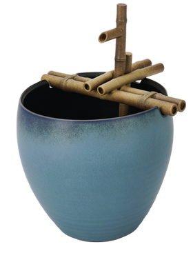 万仟堂中式流水摆件办公桌面摆件