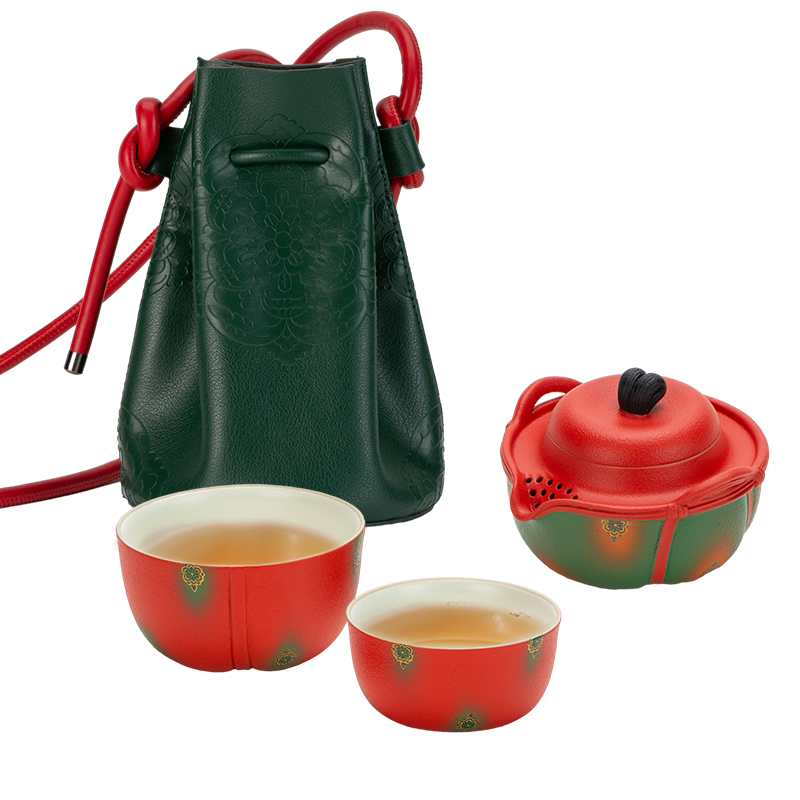万仟堂唐宫夜宴联名旅行茶具